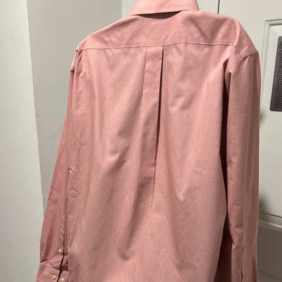 Brooks Brothers 346 Pink Button-Down Iron-Free Dress Shirt. 16-4/5 Neck 24” Wide - Picture 3 of 7